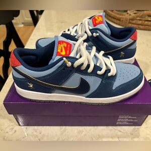Nike SB Dunk Low Why So Sad in Purple Box